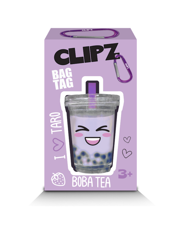 ザ・ポップス・グランプリ CAN'T BE TRUE　非売品 Clipz Boba Tea Bag Tag - Strawberry — TOYMONSTER